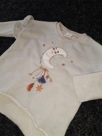 Detská mikinka next s volánikmi, next,80