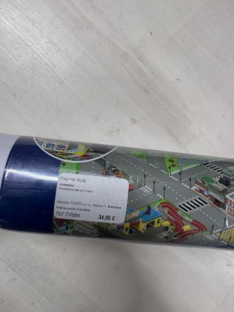Le toy van - nový hrací koberec autá,