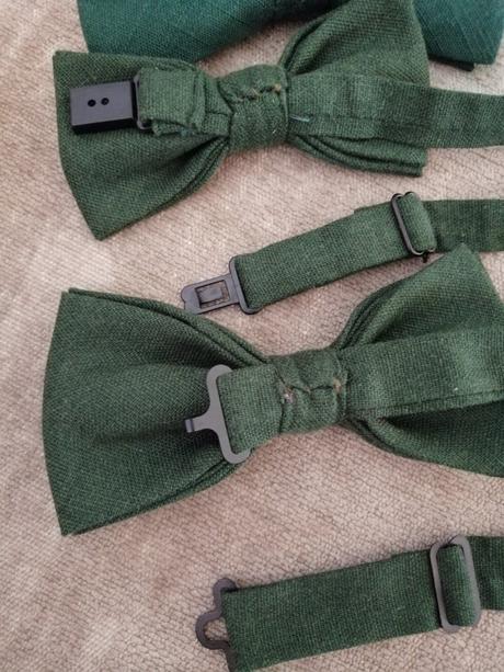 Bavlnené motýliky otec-syn, 