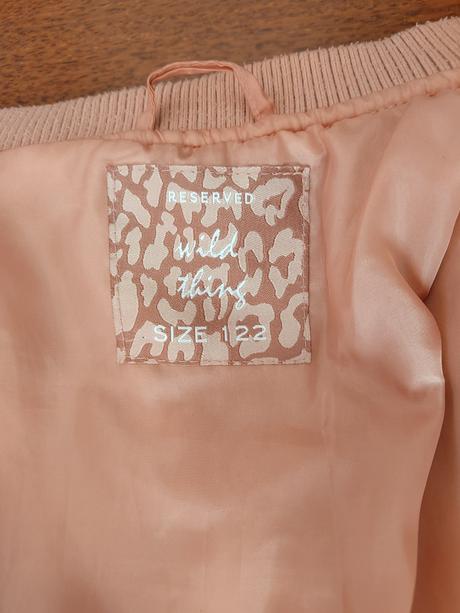 Bunda reserved - ružová, chlpatá v.122, reserved,122