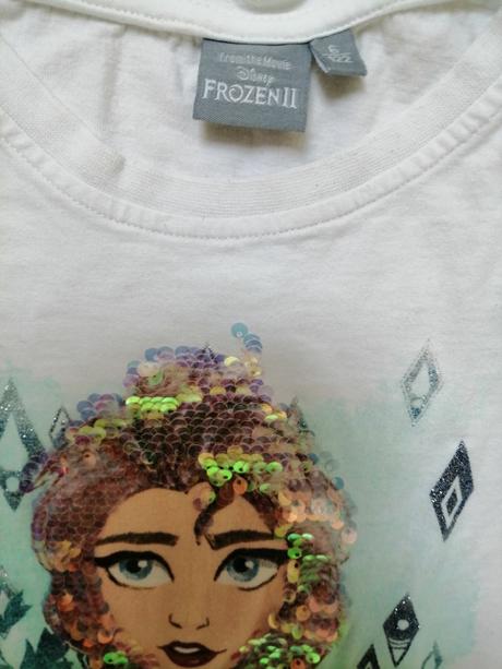 Tricko pre dievčatka frozen, vel. 122, 122
