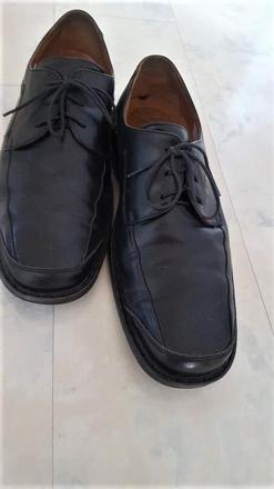 Kvalitné kožené poltopánky, 44