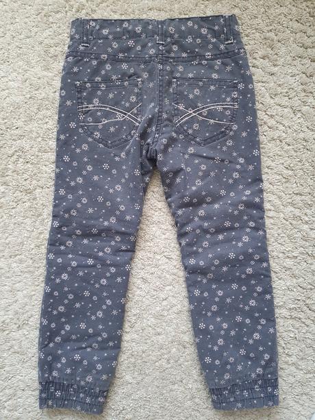 Zateplene zimne nohavice 110, lupilu,110