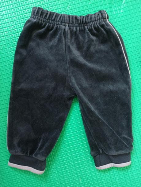 Velúrová súprava mikina, tepláky, 74