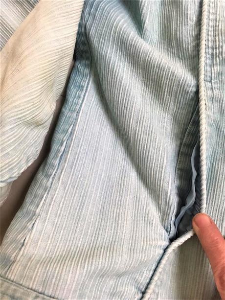 Manchestrová bunda do pásu, xl