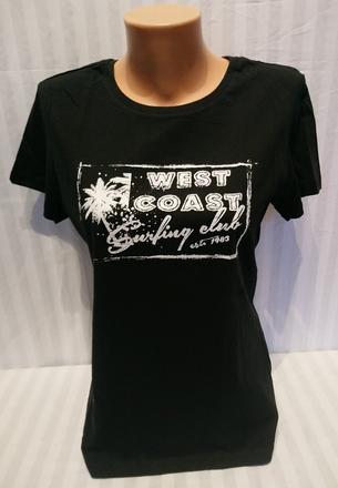 Dámsky čierny top west coast, stedman, s, s