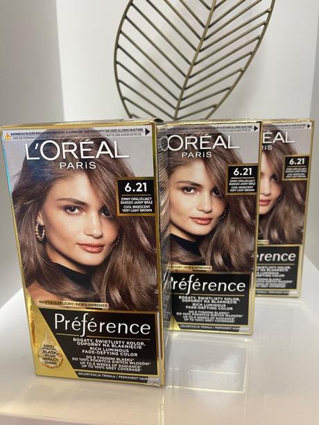 Loreal preference 6.21 ladova bleda hneda, 