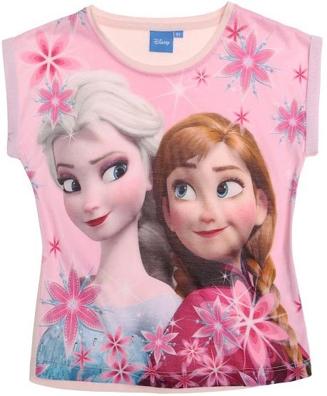 Tričko frozen ľadové královstvo, disney,104 / 116 / 128 / 140