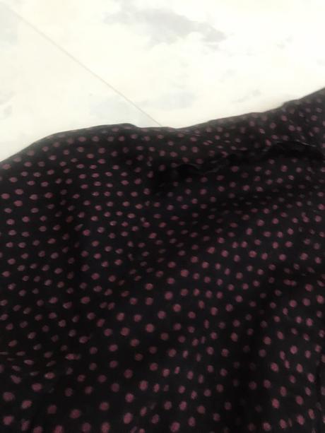 Tenké letné bodkované šaty, xs