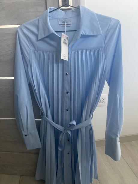 Prenádherné skladané šaty, reserved,xs