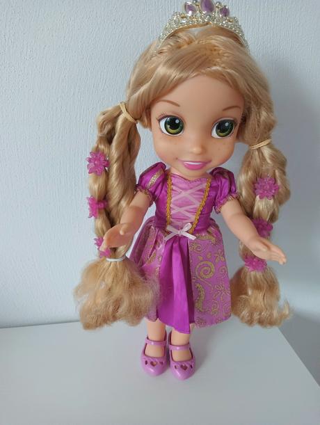Disney bábika rapunzel kúzelné vlasy, 