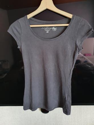 2ks tričko h&m basic xs, h&m,xs