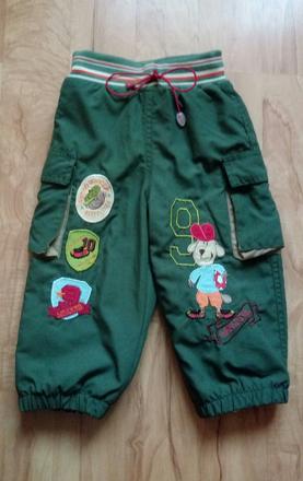 Hrubé oteplené nohavice na zimu - do snehu, 92