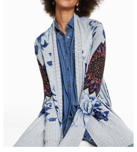 Asymetrický kardigán desigual, veľ. m, desigual,m