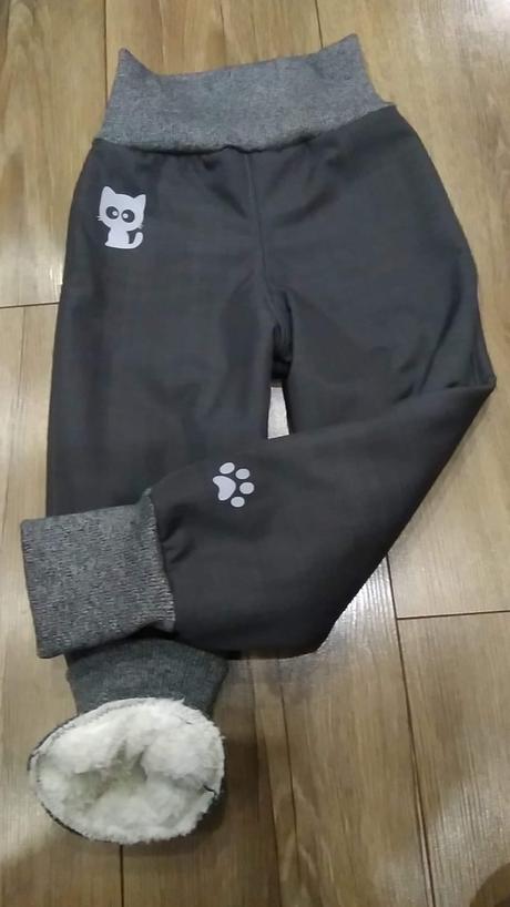 Zimné softshellky s barancekom, 62 - 152