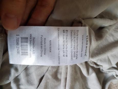 Bledosivé spoločenské šaty vero moda vel.m/l, vero moda,l