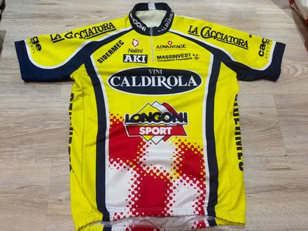 Originálny vintage cyklistický dres nalini - vini, nalini,m