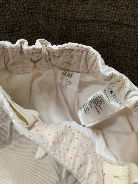 Kordove podsite nohavice, h&m,86