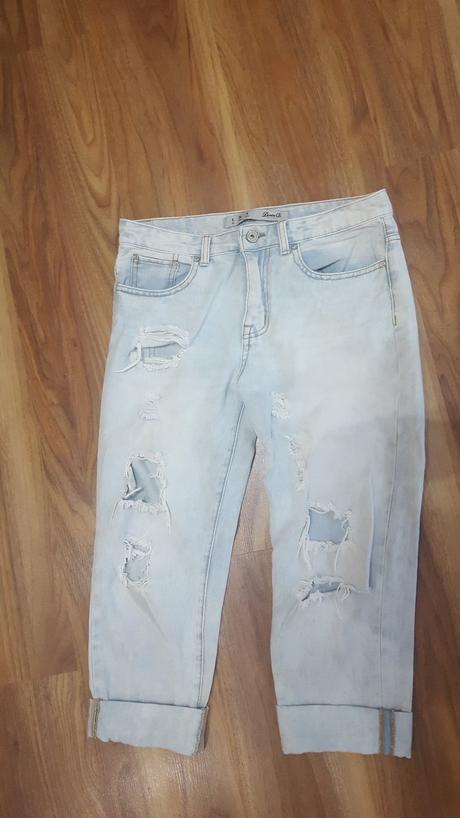 Damske midi rifle, denim,36