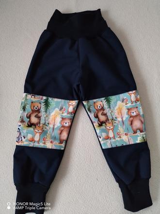 Softshellové nohavice s barančekom 104, 104