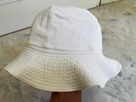 Letný duplovaný klobúk na pláž, m