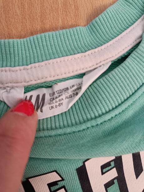 Tenka mikina, h&m,122