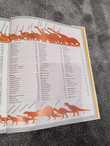 Kniha dinosaury a vyhynuté zvieratá, 