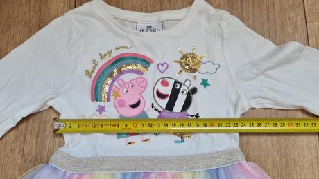 Šaty peppa pig, tesco,104