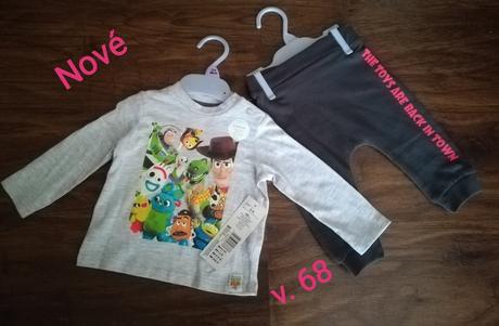 Tepláky + tričko, f&f,68