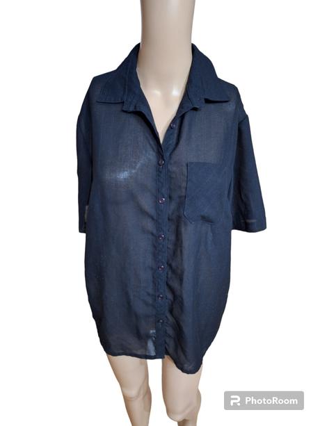 Dámska pásikavá blúzka, 46