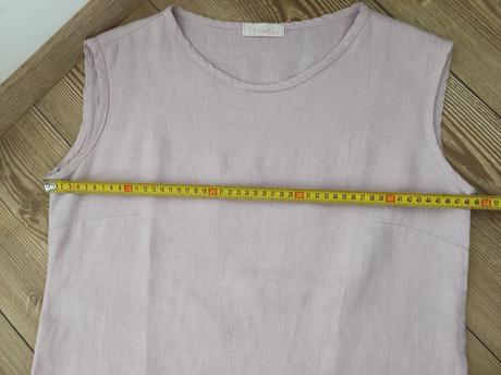 Ľanový top vtáčatko, s