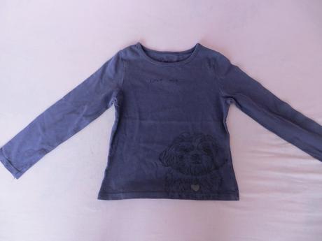 Fialové tričko s dlhým rukávom, cherokee,110