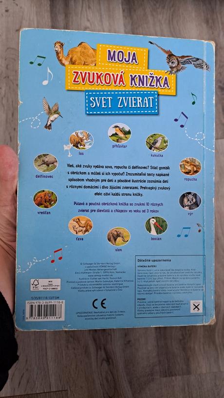 Zvukova kniha svet zvierat, 
