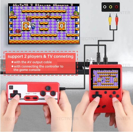 Herná konzola sup s 800 hrami + ovládač,