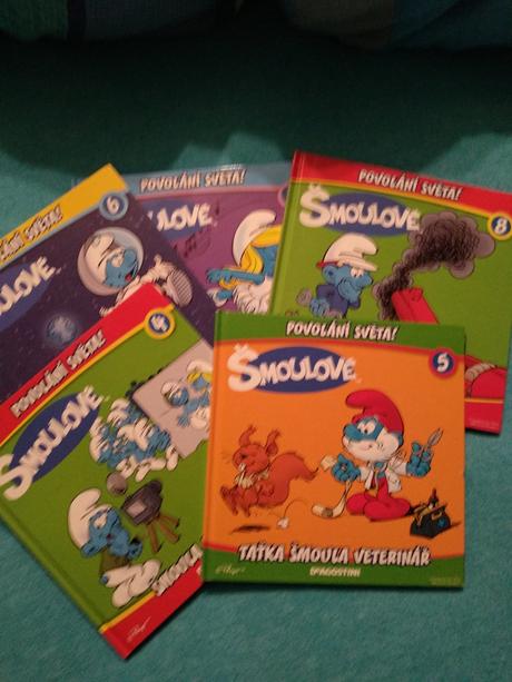 Šmolko kniha+figúrka k tomu, 