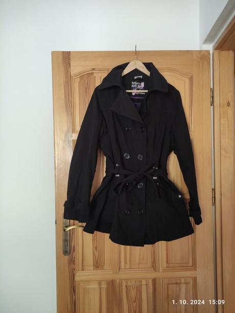 Čierny kabátik, xl