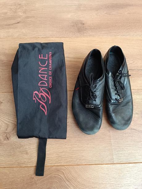Tanecne kozene topanky latina 44, bd dance,44