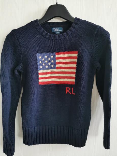 Luxusný ralph lauren pulover, ralph lauren,140