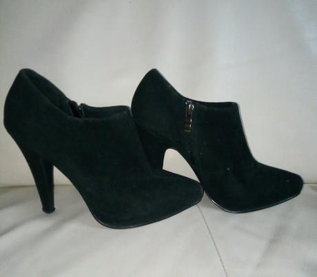 Kotníkové semišové topánky, 38