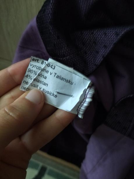 Fialové šaty bez ramienok 38 40, l