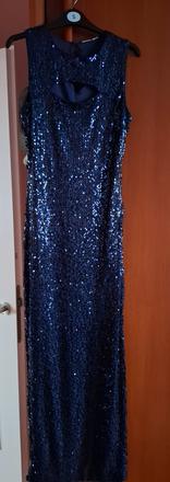 Šaty flitrované, bonprix,38