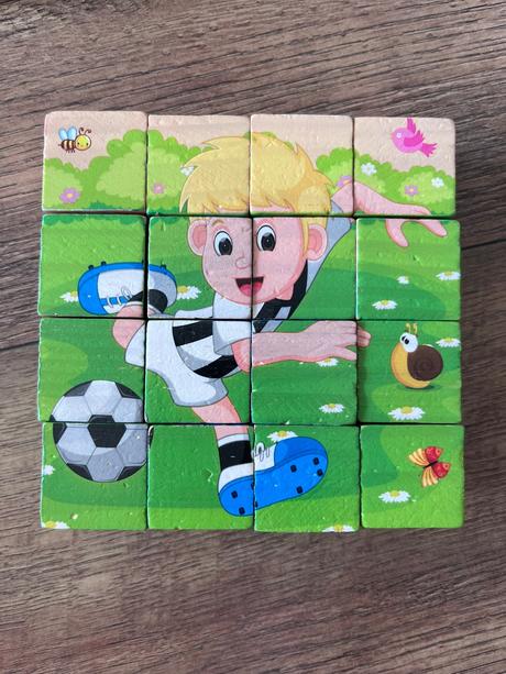 Drevené kocky športy, 