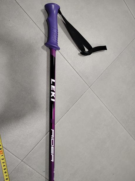 Lyžiarske paličky leki fialové, leki,85 cm
