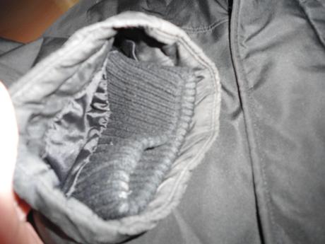 Cierna hrubsia panska bunda, xl