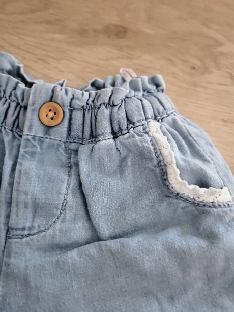 Riflové šortky c&a, c&a,74