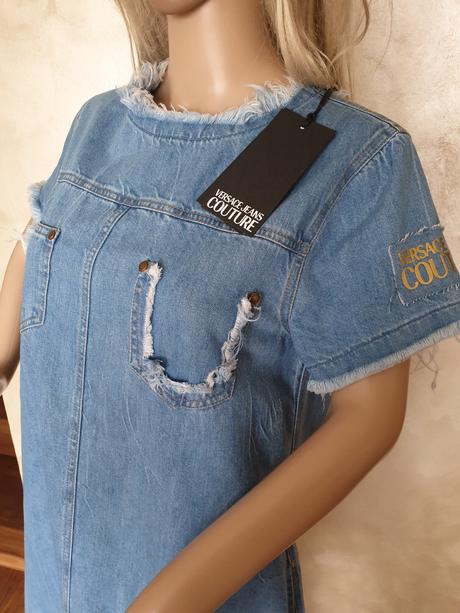 Versace riflove saty - pc 370 eur, versace,m