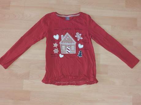 Vianočné tričko, little star,128