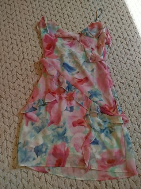 Farebné šaty, zara,s