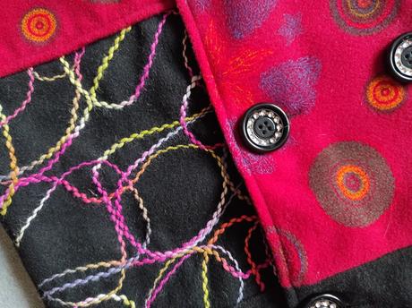 Sukňa v štýle desigual, veľkosť 38-40, 40