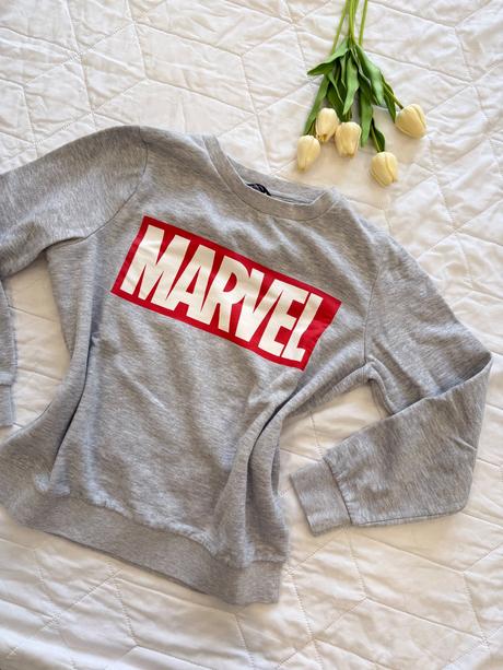 Sivá mikina marvel, house,m